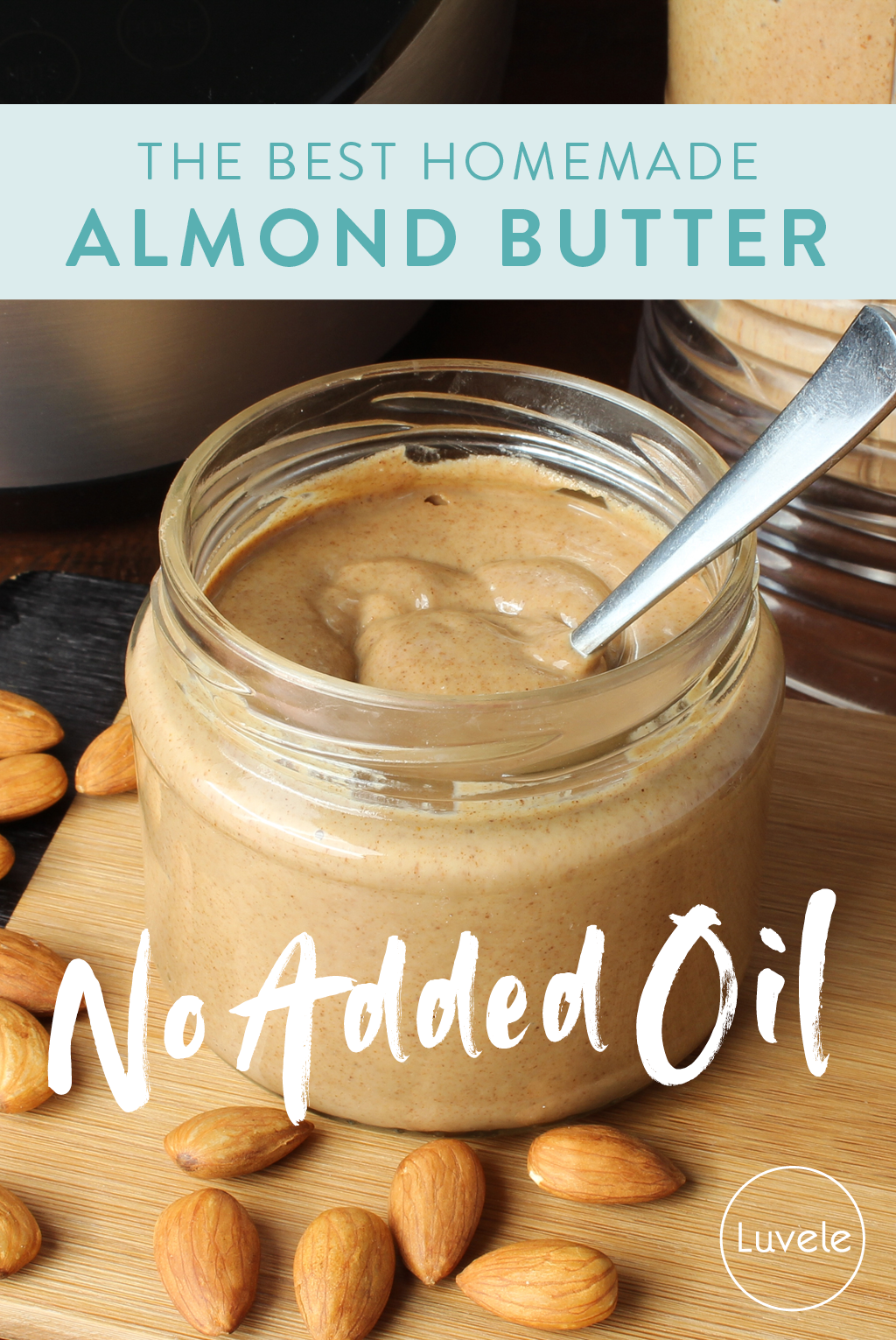 Homemade almond butter