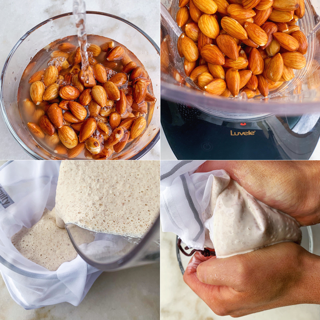 how to make almond milk