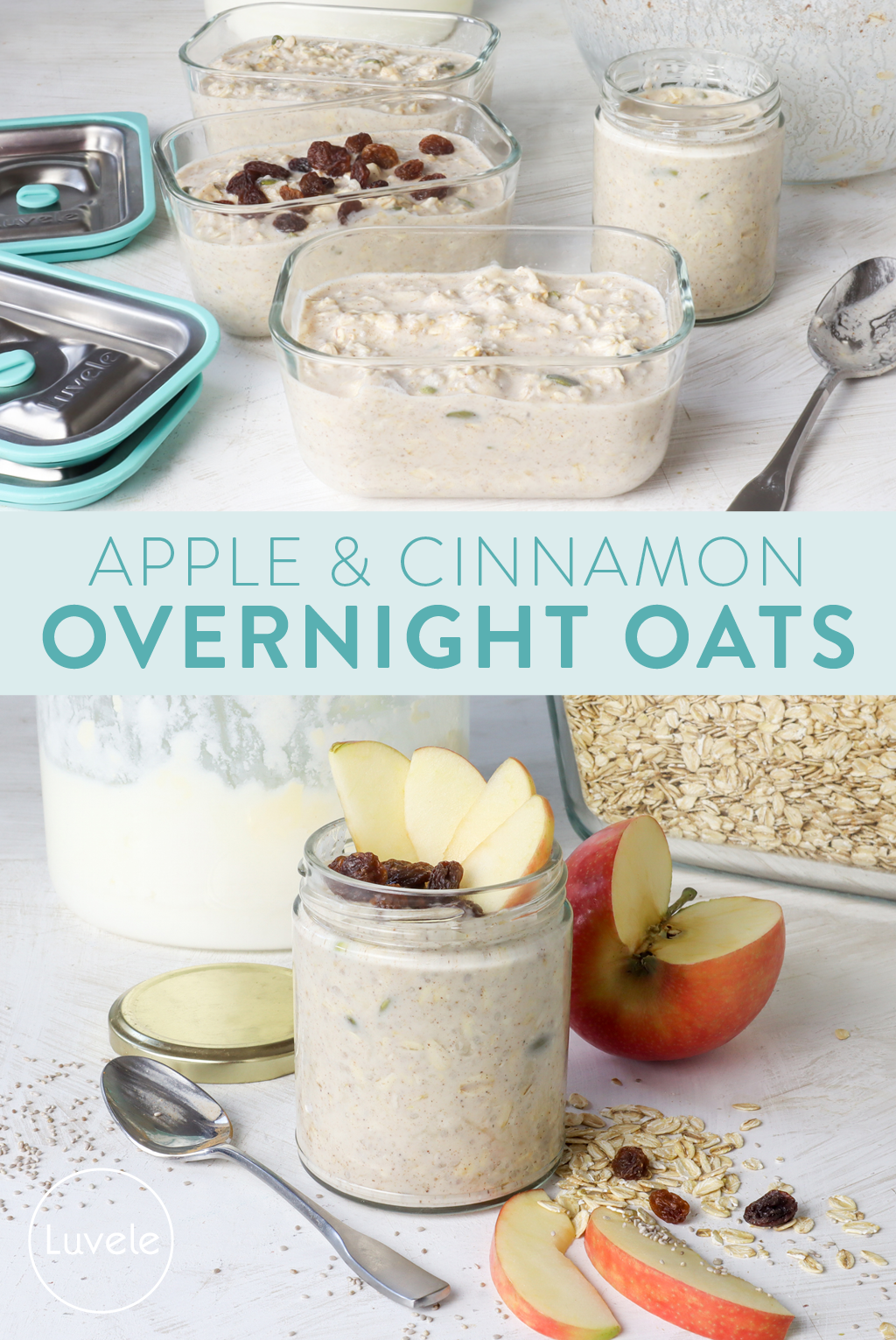 apple and cinnamon overnight oats