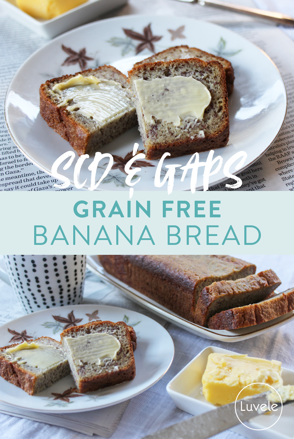 grain-free banana bread (SCD and GAPS)
