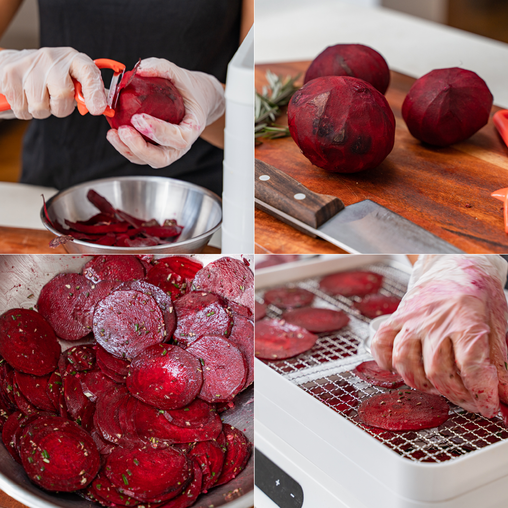 beetroot chips