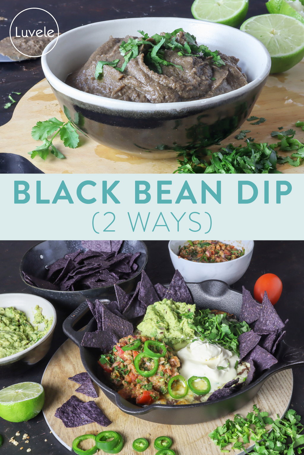 black bean dip