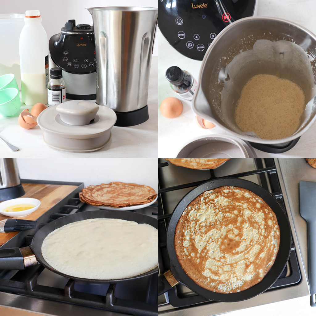 Blender crepes