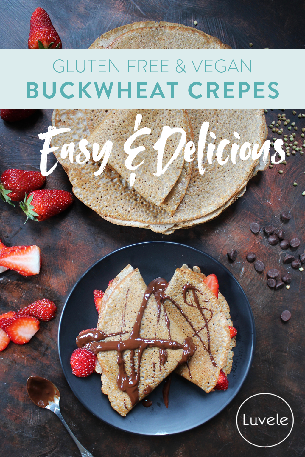 vegan buckwheat crepes