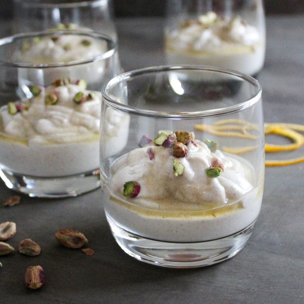 Orange & cardamom spice yogurt