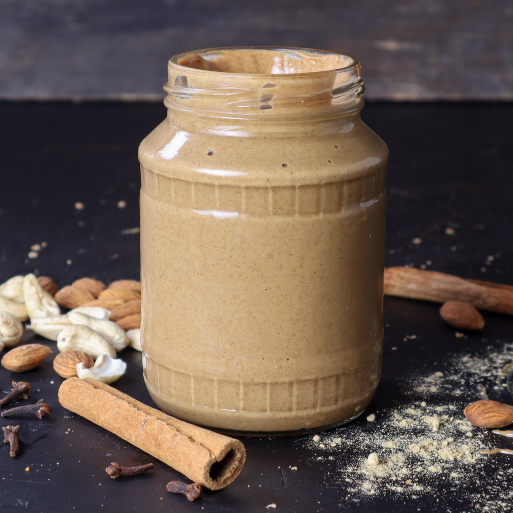 chai spiced cashew and almond butter