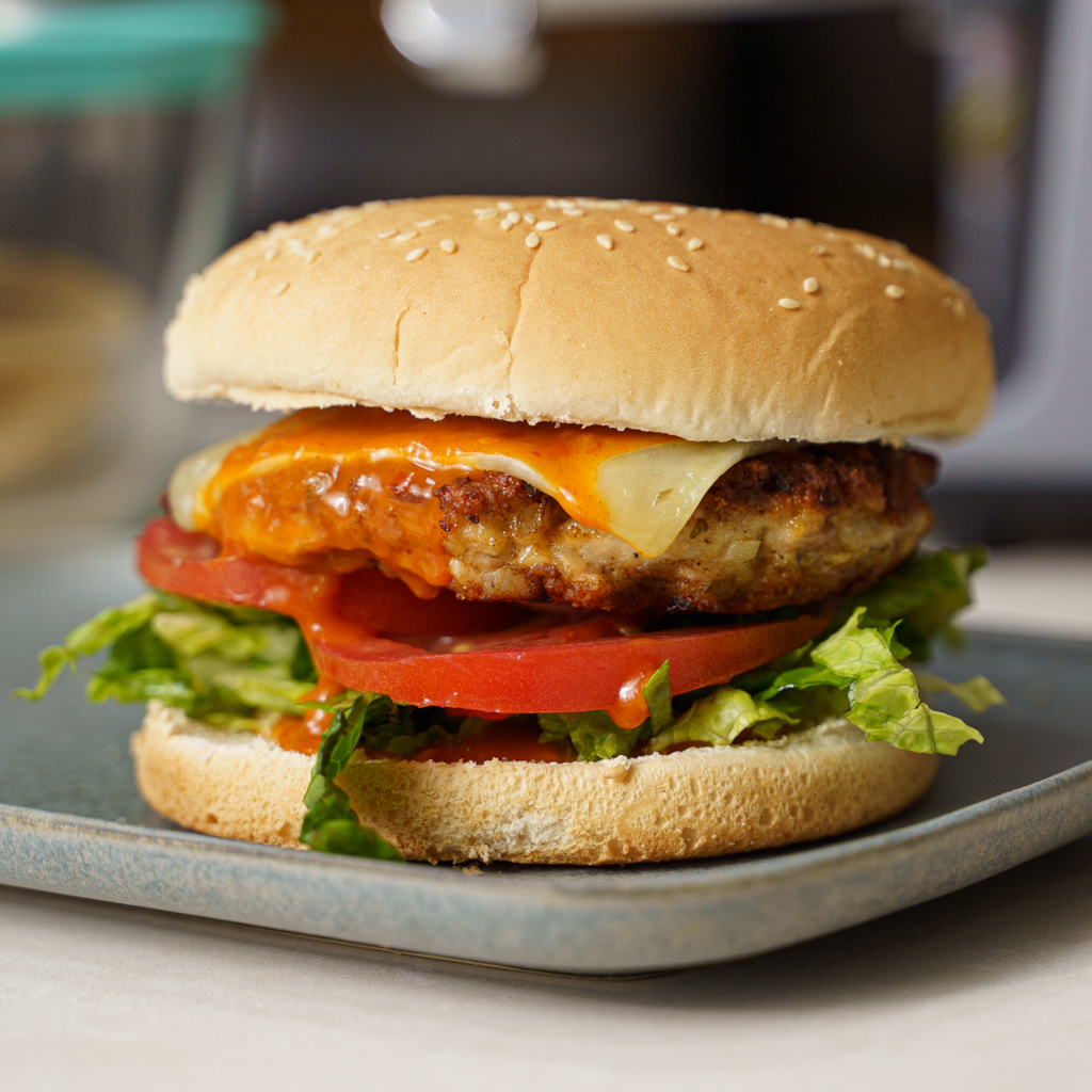 Not boring Chicken Burgers - Luvele AU