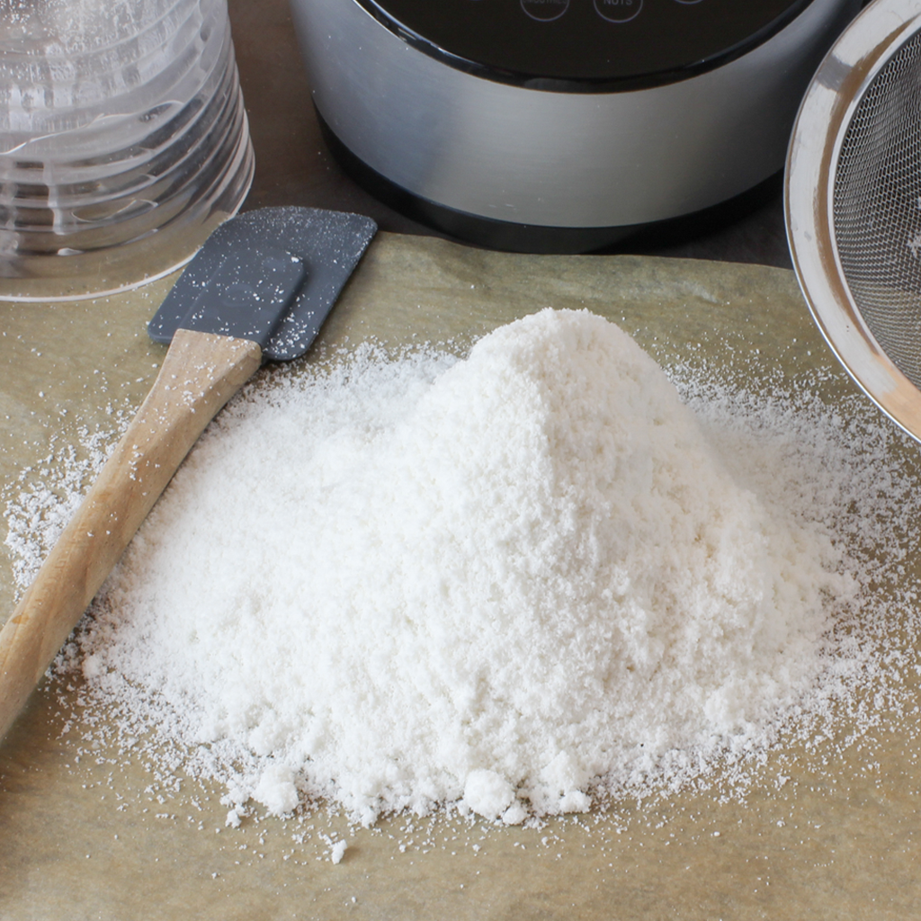 homemade coconut flour
