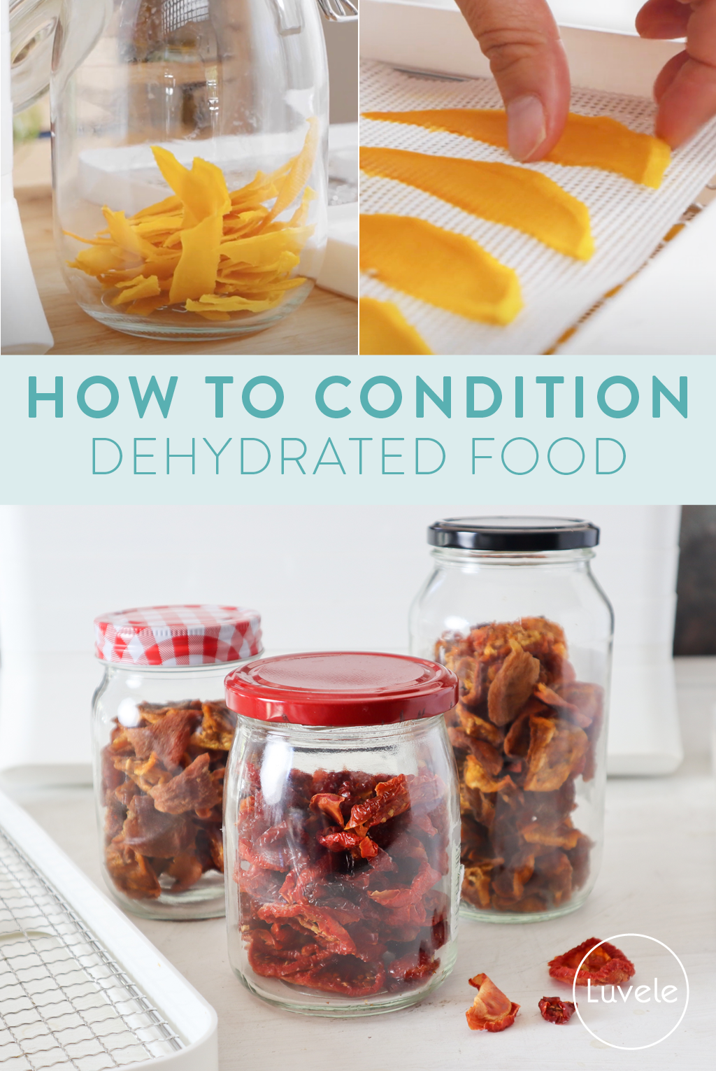conditioning dehydrated food