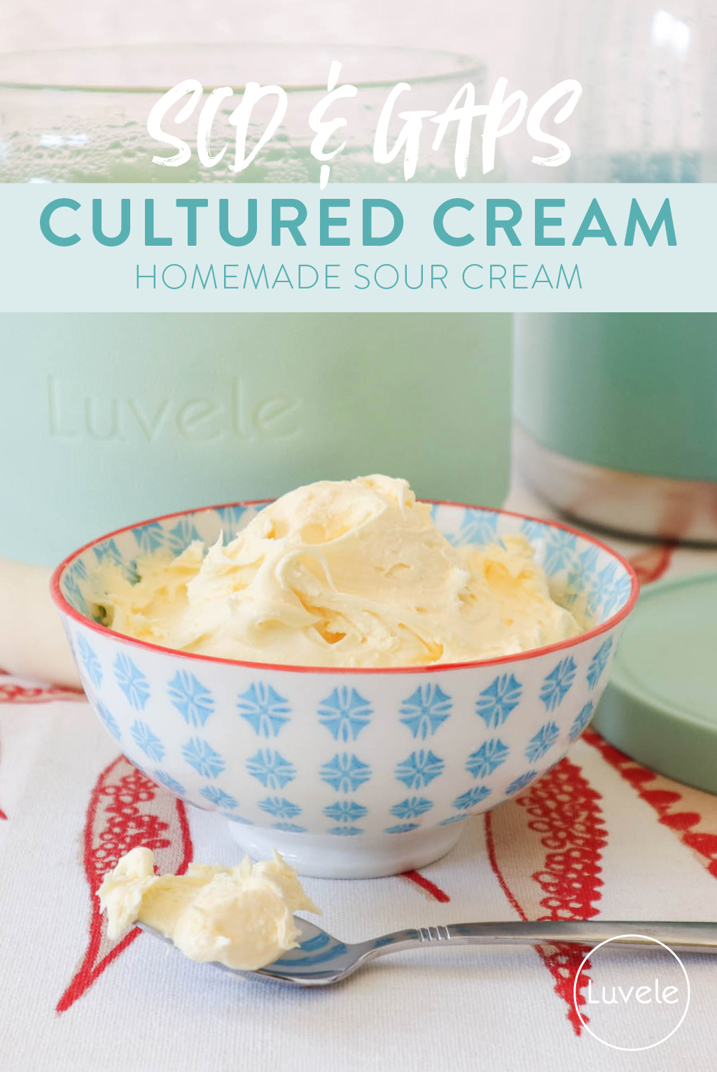 Homemade cultured cream