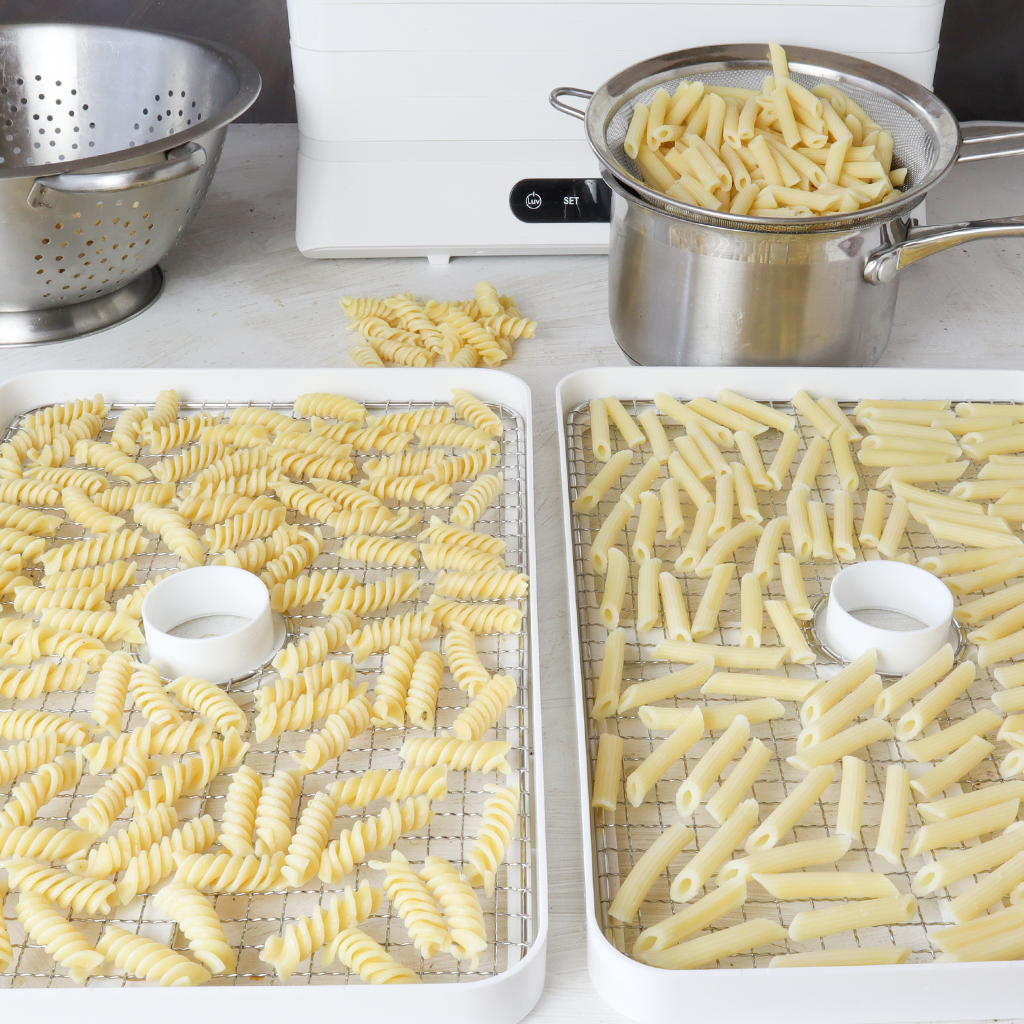 dehydrating pasta