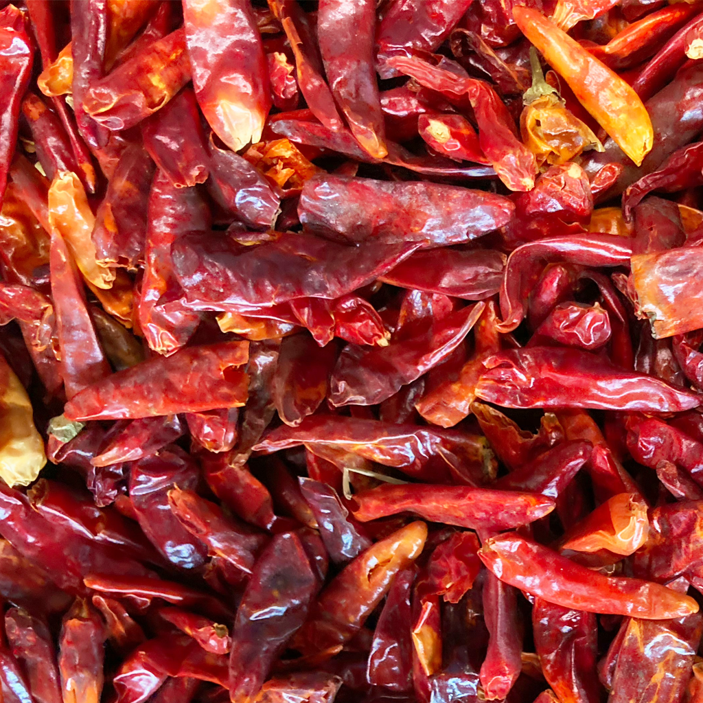 dehydrated chillies