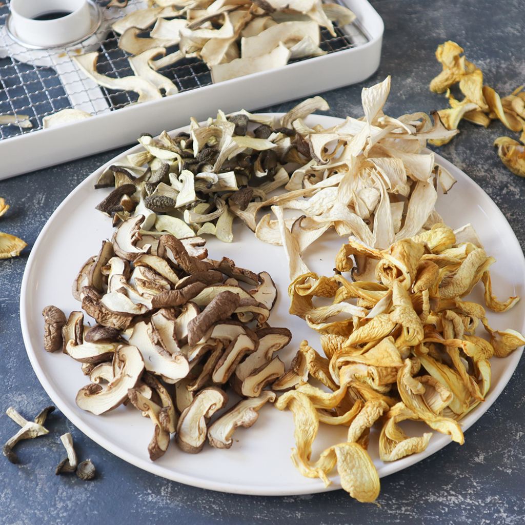 How to Dehydrate Mushrooms and Mushroom Powder - The Purposeful Pantry