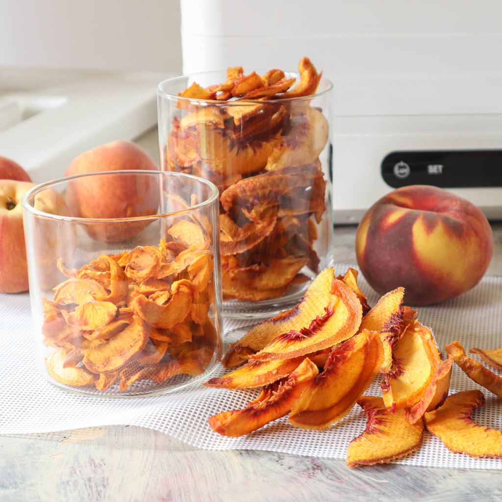 how to dehydrate peach