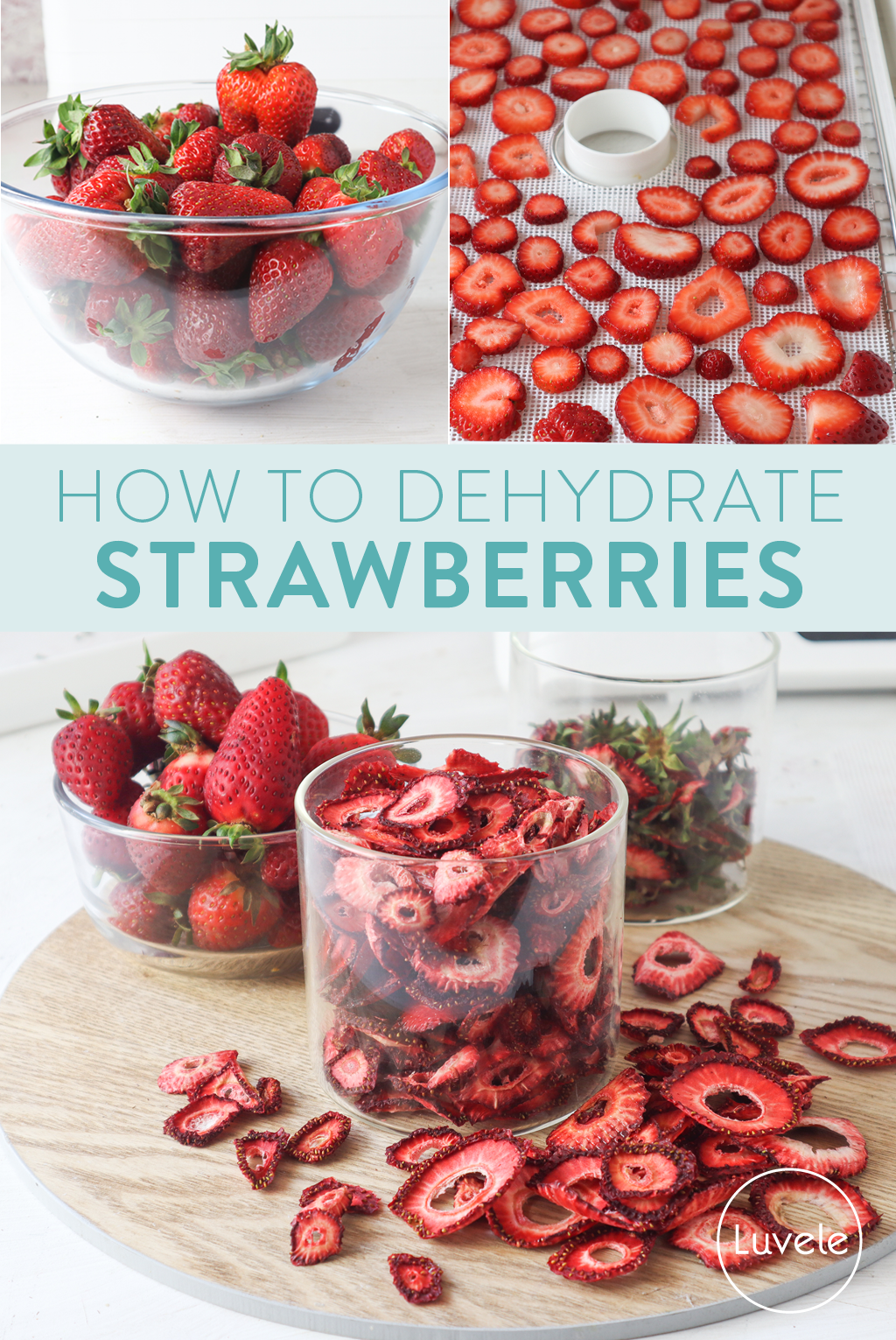 how to dehydrate strawberries