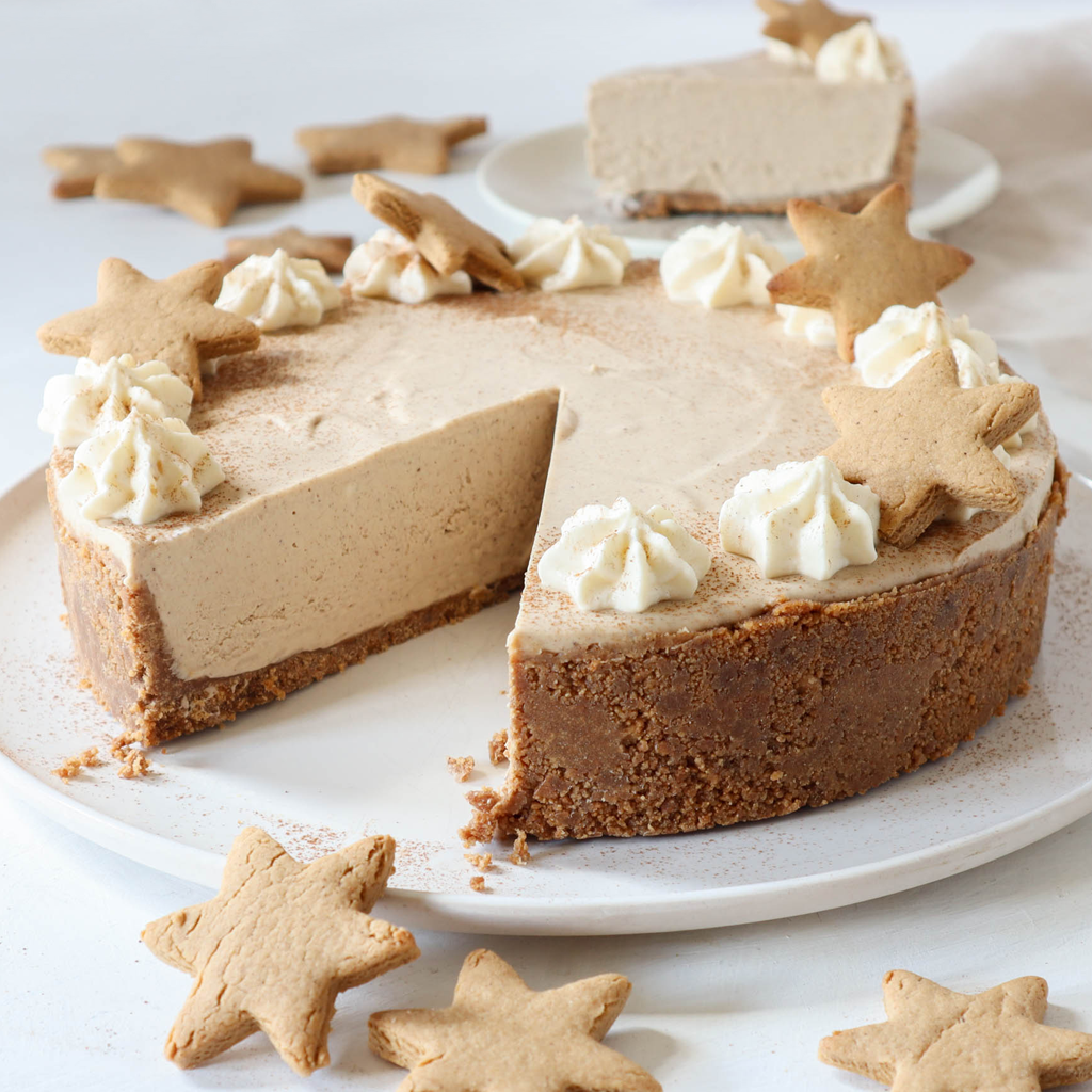 no bake gingerbread cheesecake