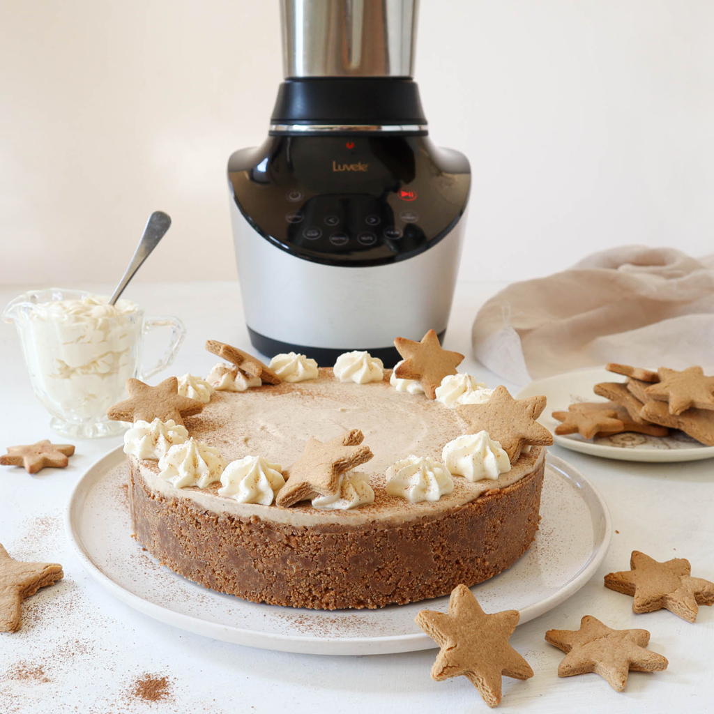 no bake gingerbread cheesecake