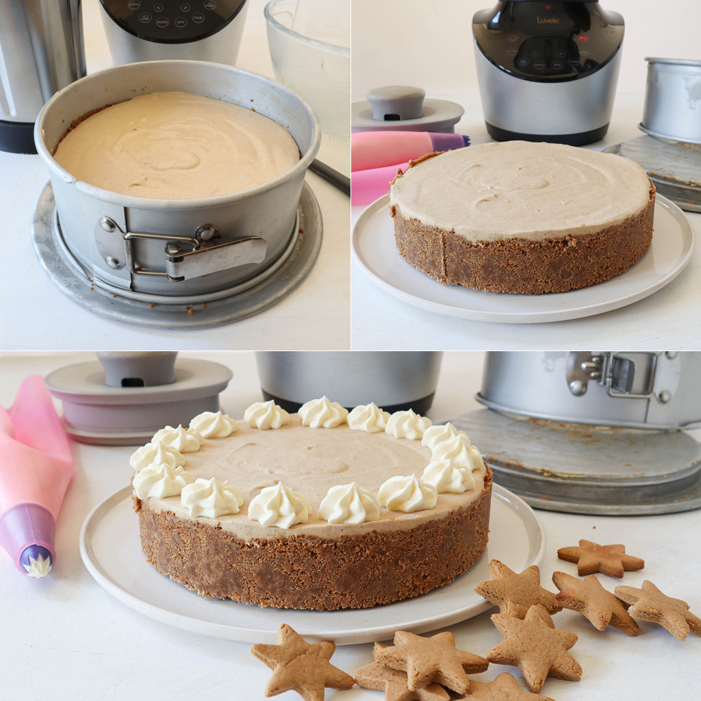 no bake gingerbread cheesecake