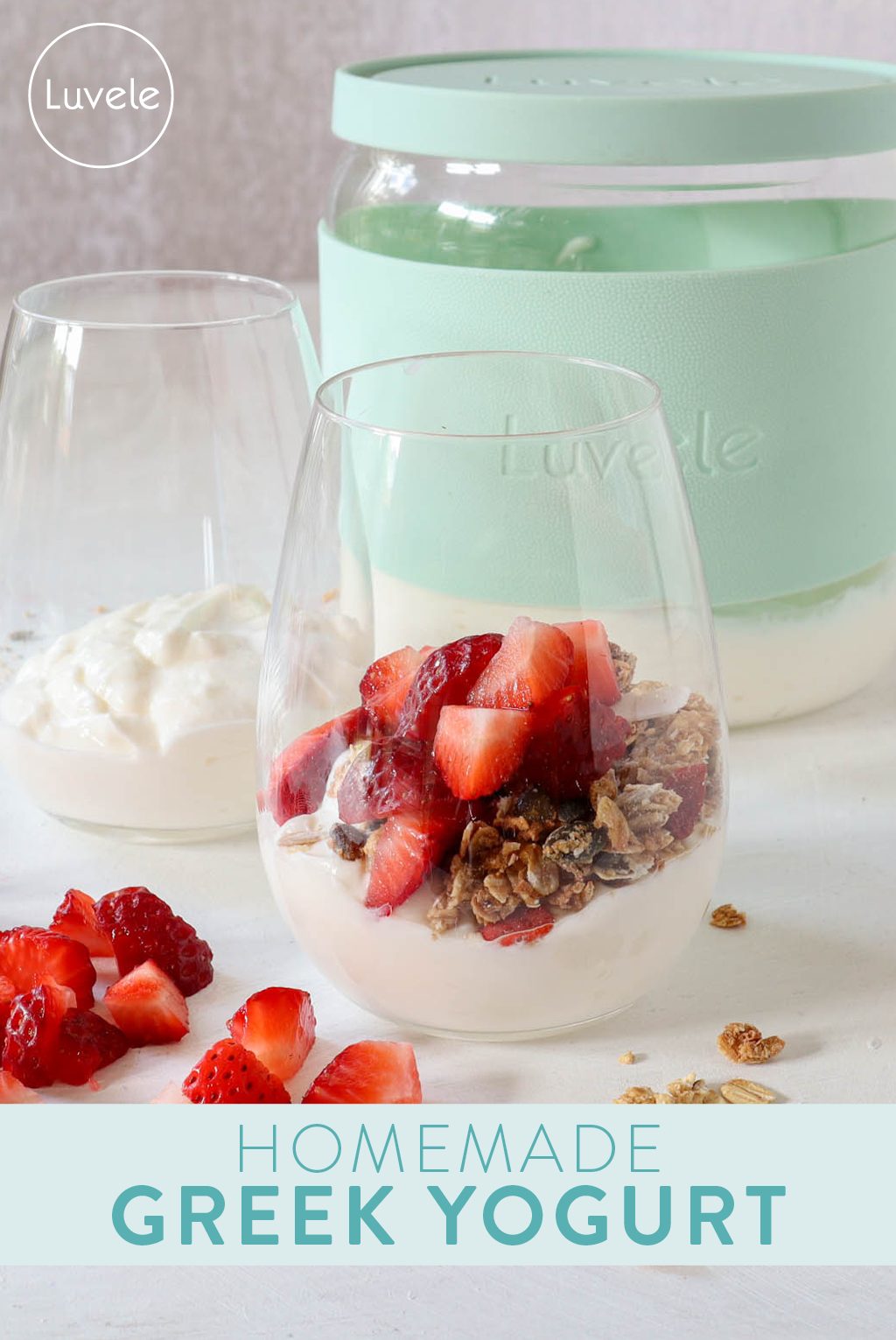 Homemade Greek yogurt