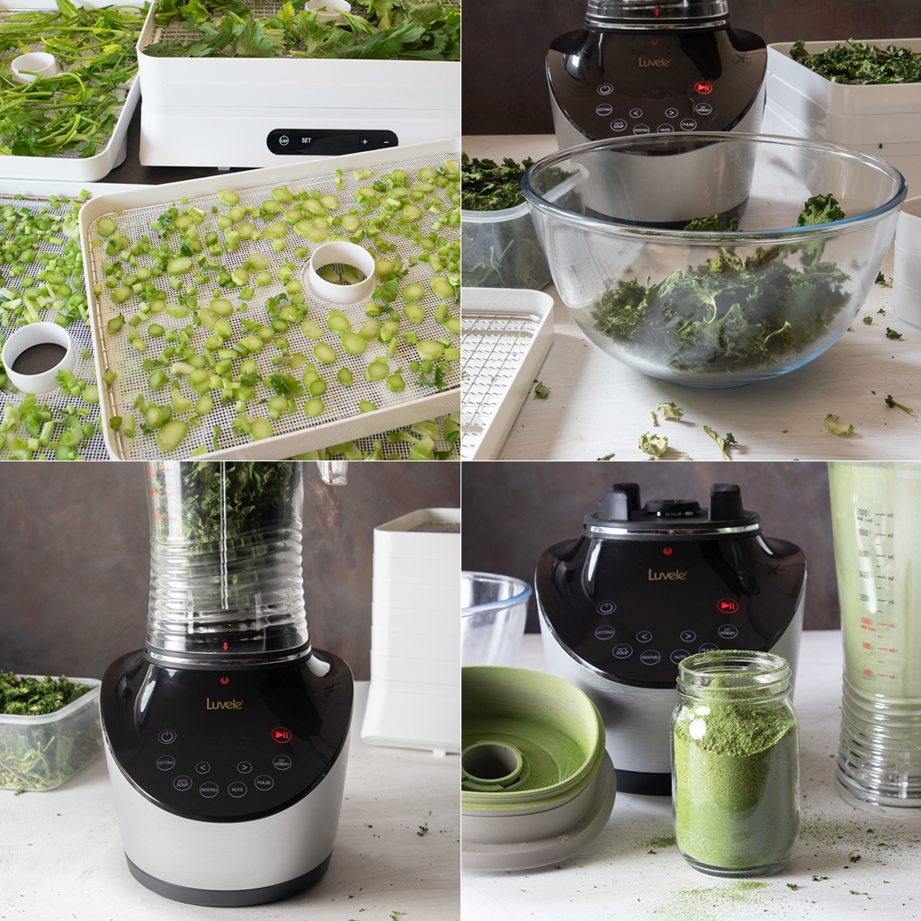 super greens smoothie powder step by step