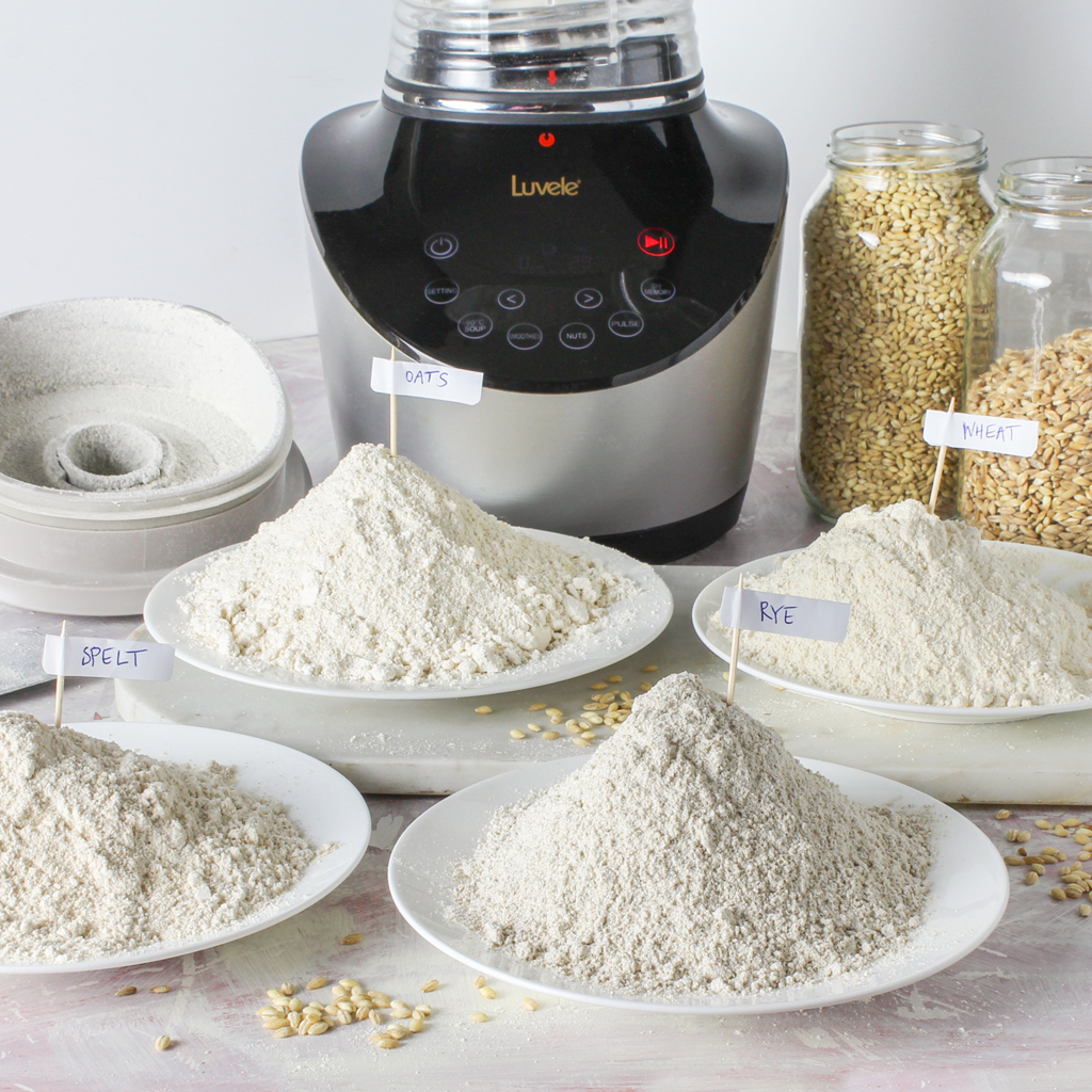 grinding flour