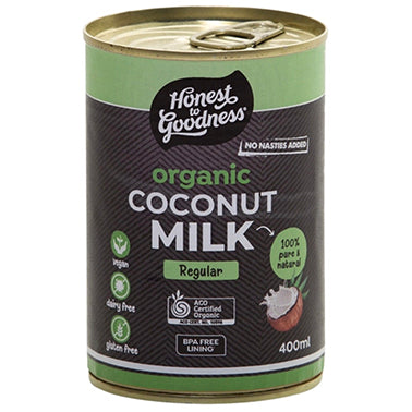 Honest to Goodness coconut milk