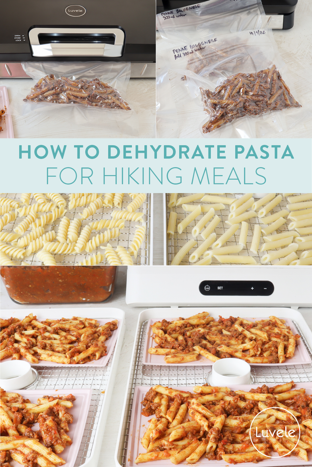 how to dehydrate pasta
