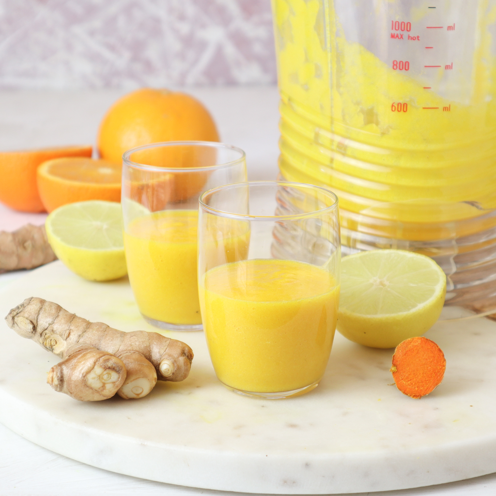 homemade immune boosting wellness shots