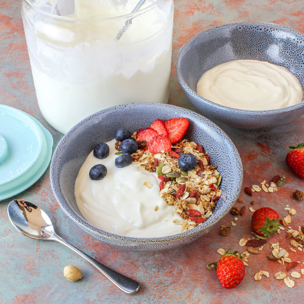 Easy Lactose Free Yogurt/Kefir - Only 1 minute prep - No dirty