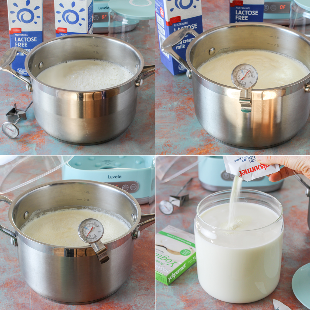 Easy Lactose Free Yogurt/Kefir - Only 1 minute prep - No dirty