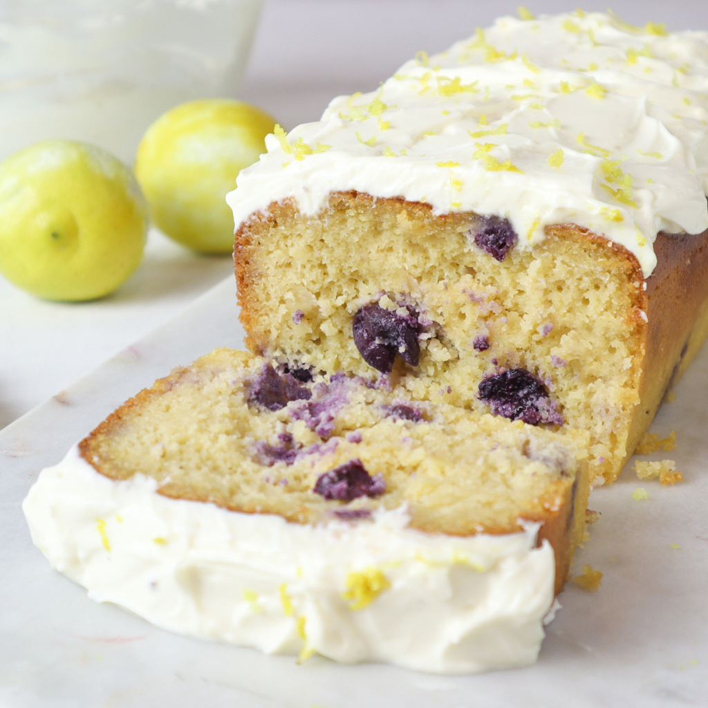 SCD lemon blueberry cake