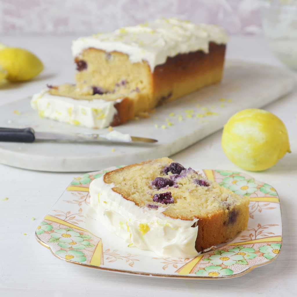 SCD & GAPS lemon blueberry cake