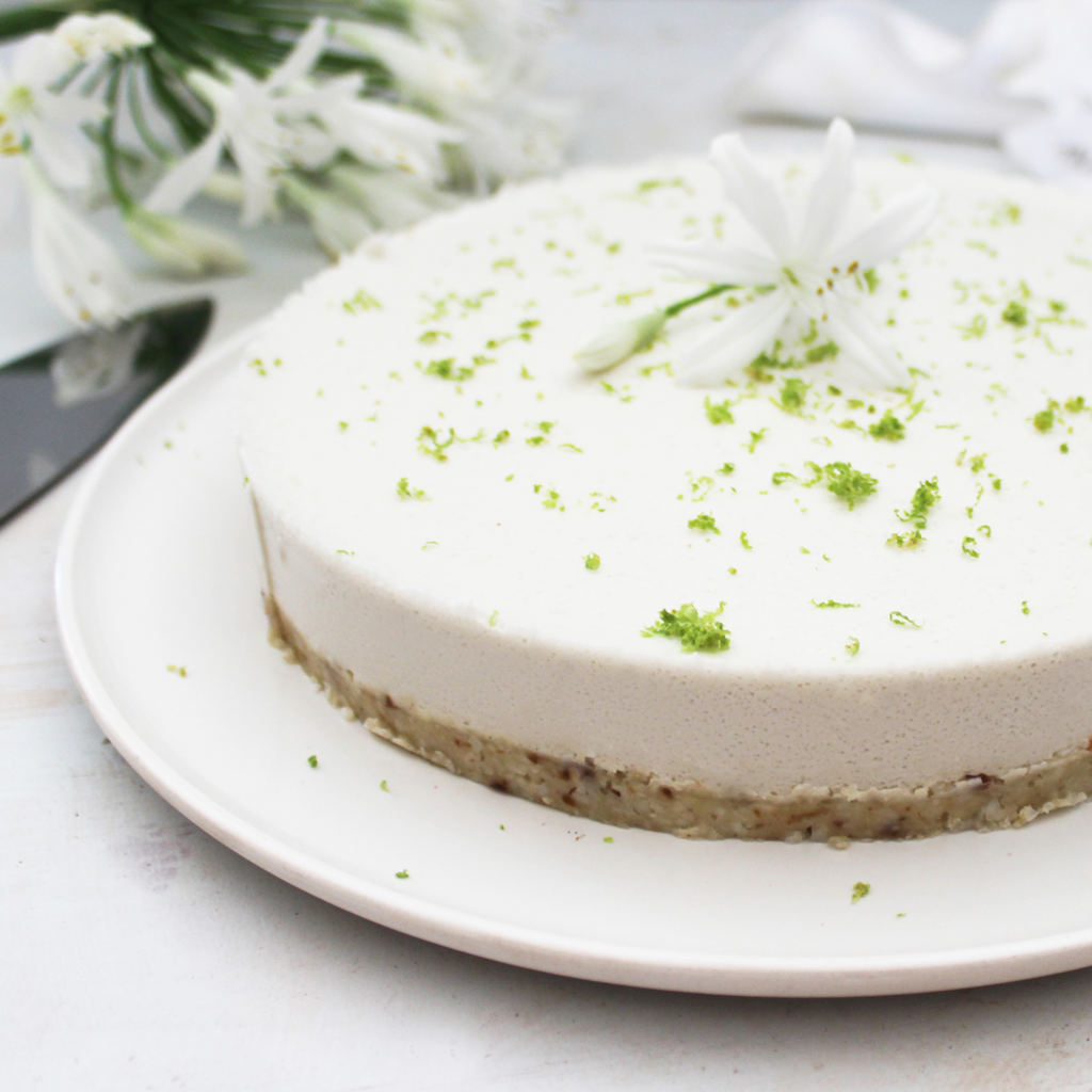 paleo and SCD lime cheesecake