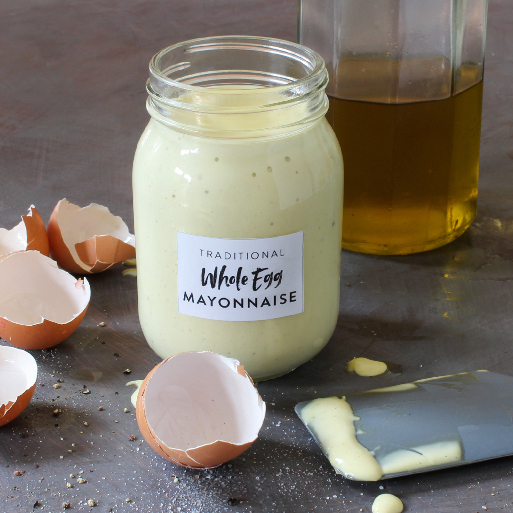 traditional whole egg mayonnaise