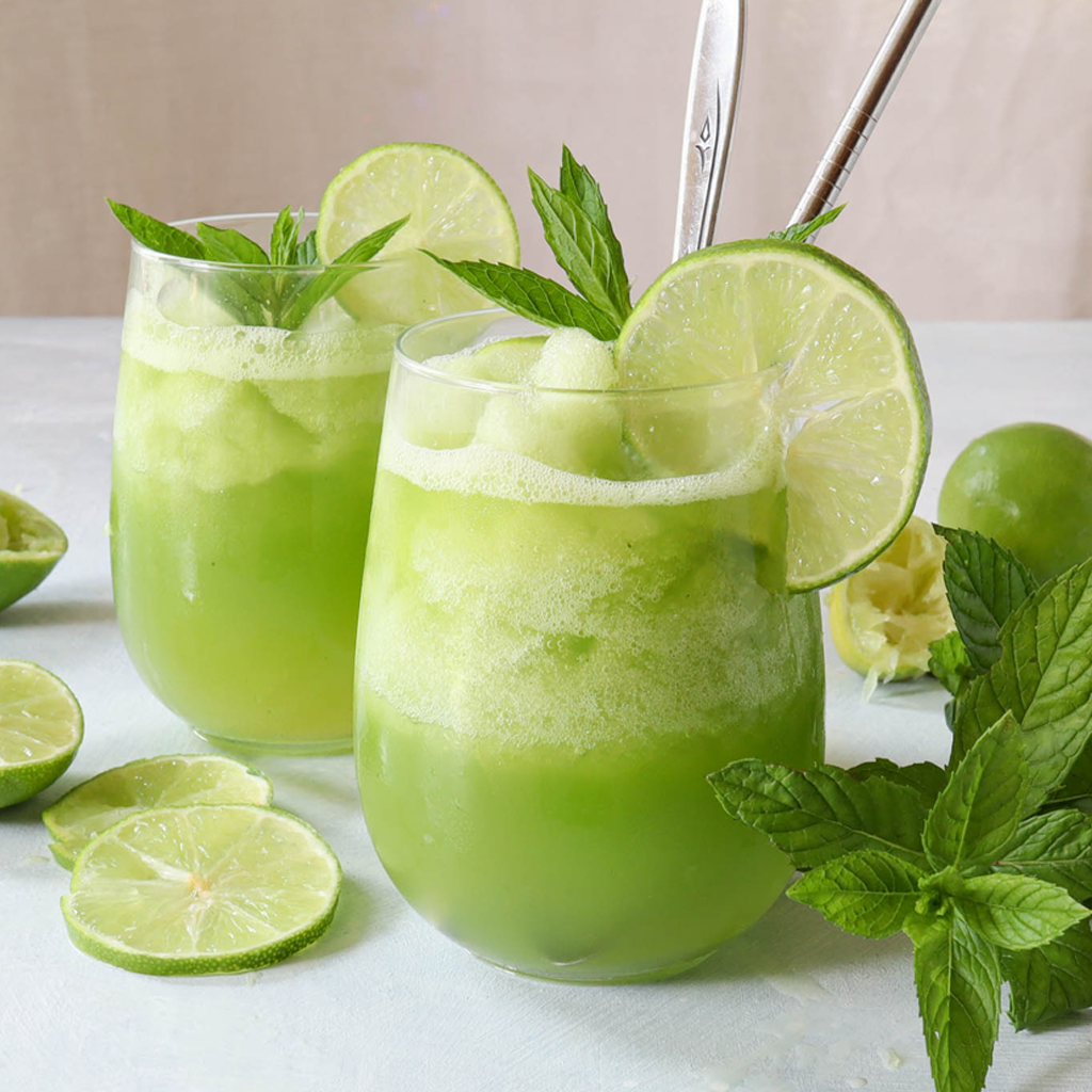 frozen mojito mocktail