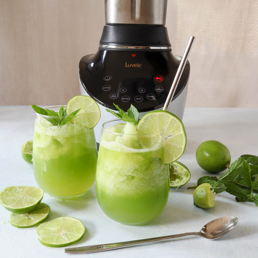 frozen mojito mocktail