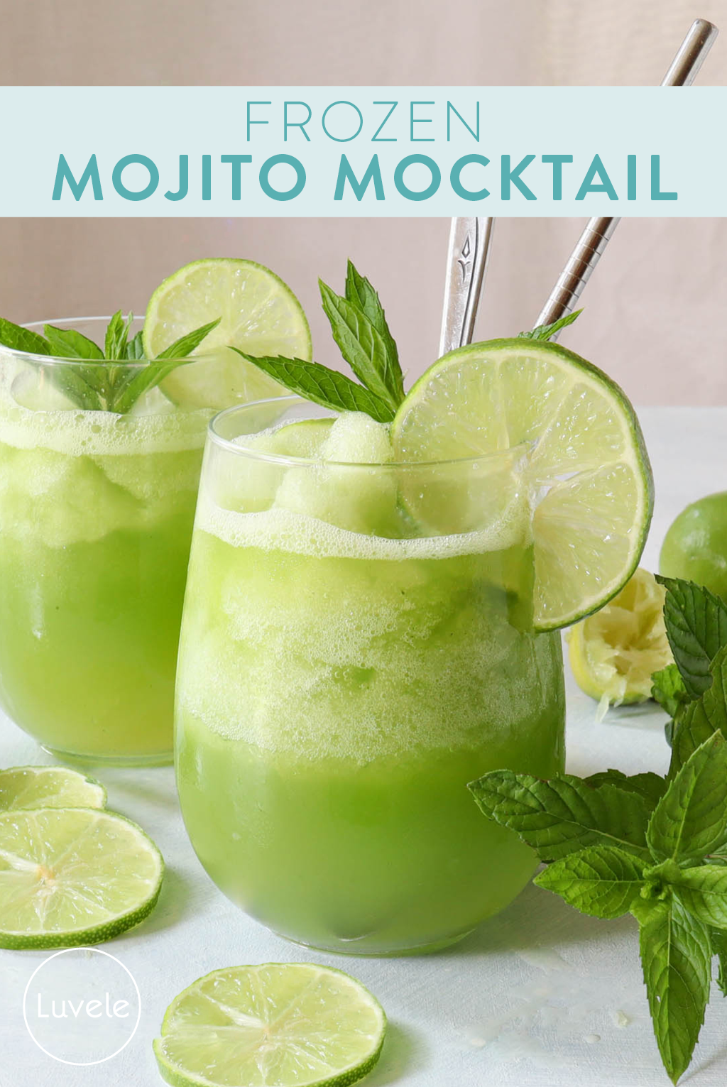 Frozen Mojito Mocktail