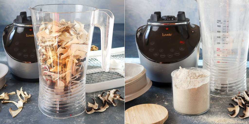 How to Dehydrate Mushrooms and Mushroom Powder - The Purposeful Pantry