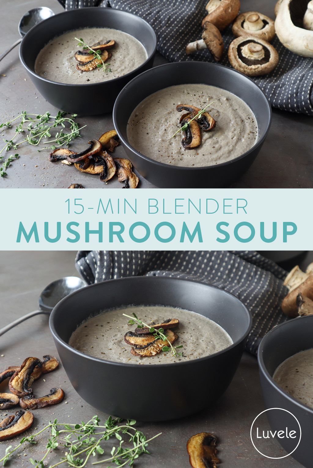 15 minute mushroom soup