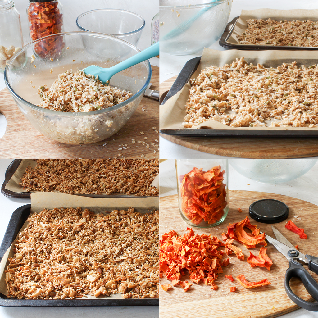 How to dehydrate papaya + gut loving papaya granola recipe Luvele AU