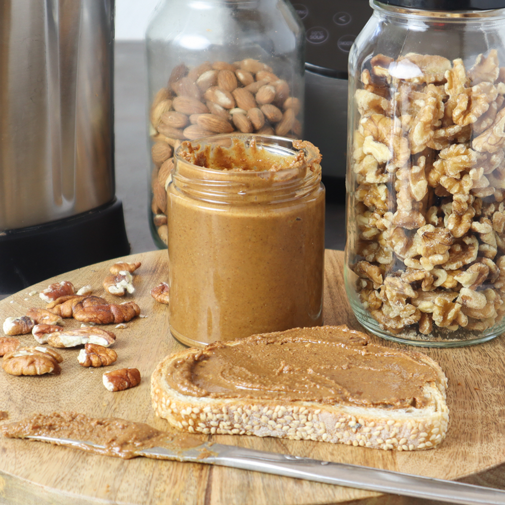 pecan, walnut and almond butter