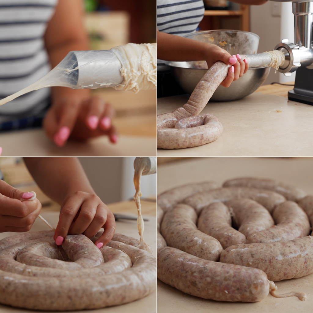 making sausages at home