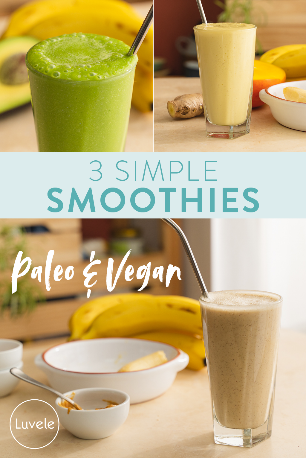 3 simple smoothies