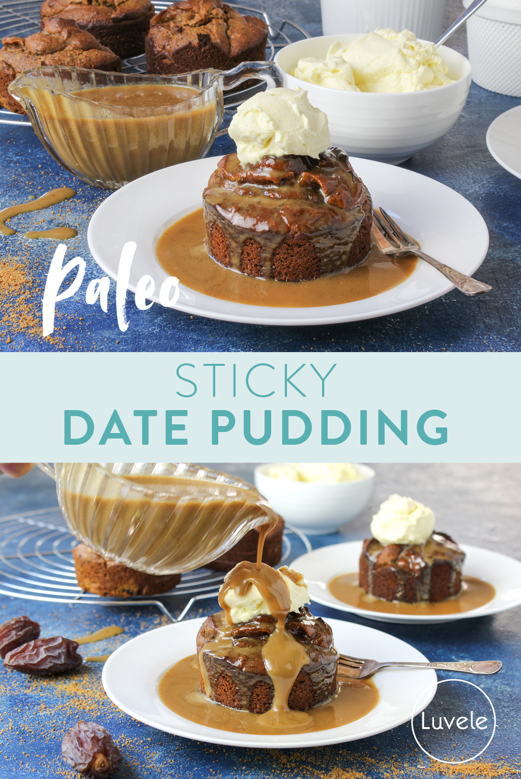 sticky date puddings
