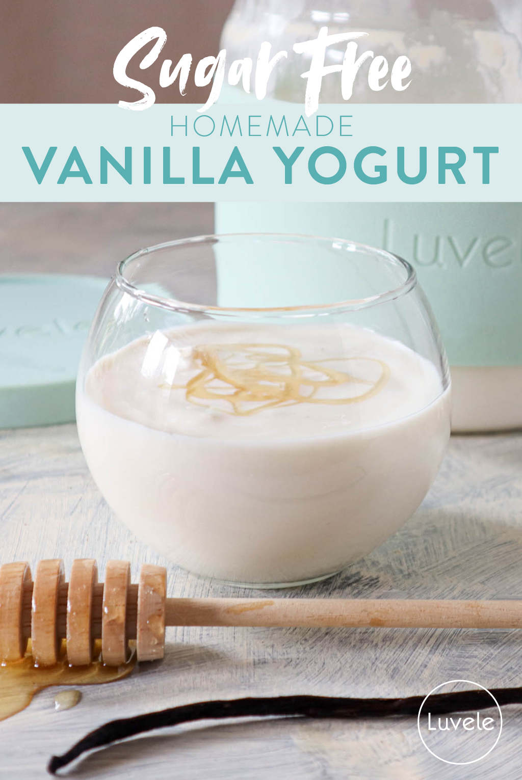 homemade vanilla yogurt