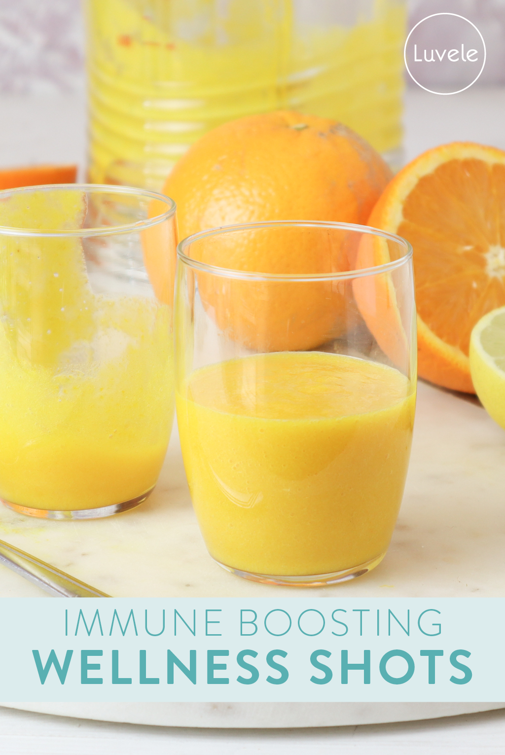 homemade immune boosting wellness shots