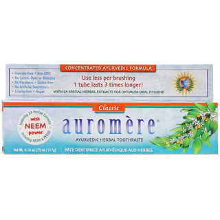 auromere licorice toothpaste