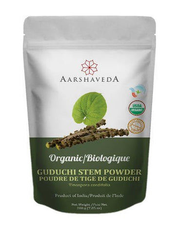 Aarshaveda | Guduchi | Giloy Powder | USDA Certified Organic | 200gm