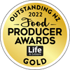 GOLD AWARD at the Outstanding NZ Food Producer Awards 2022