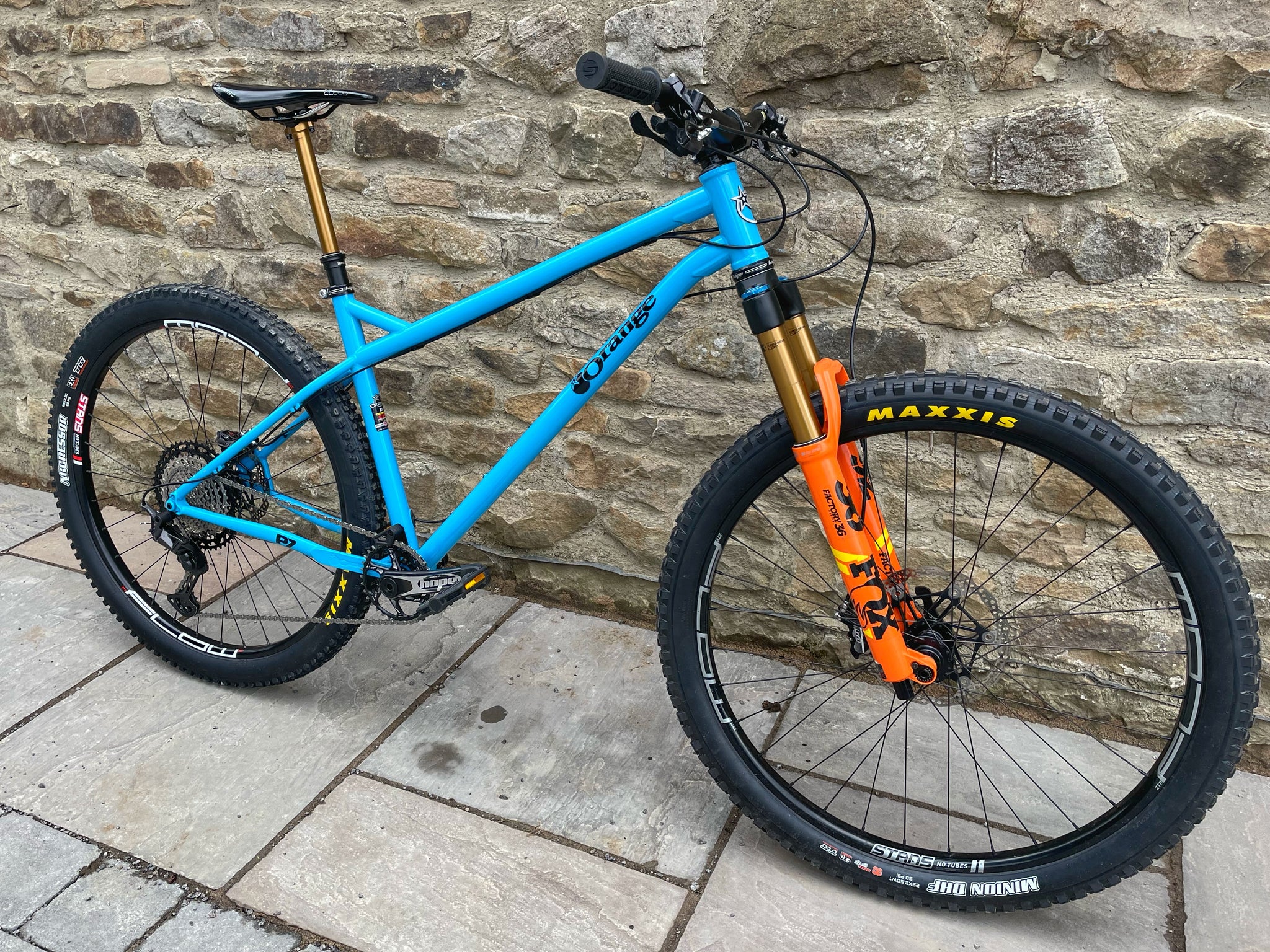 orange steel hardtail